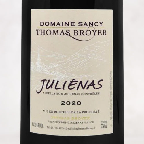 2020 Domaine Sancy (Thomas Broyer), Julienas