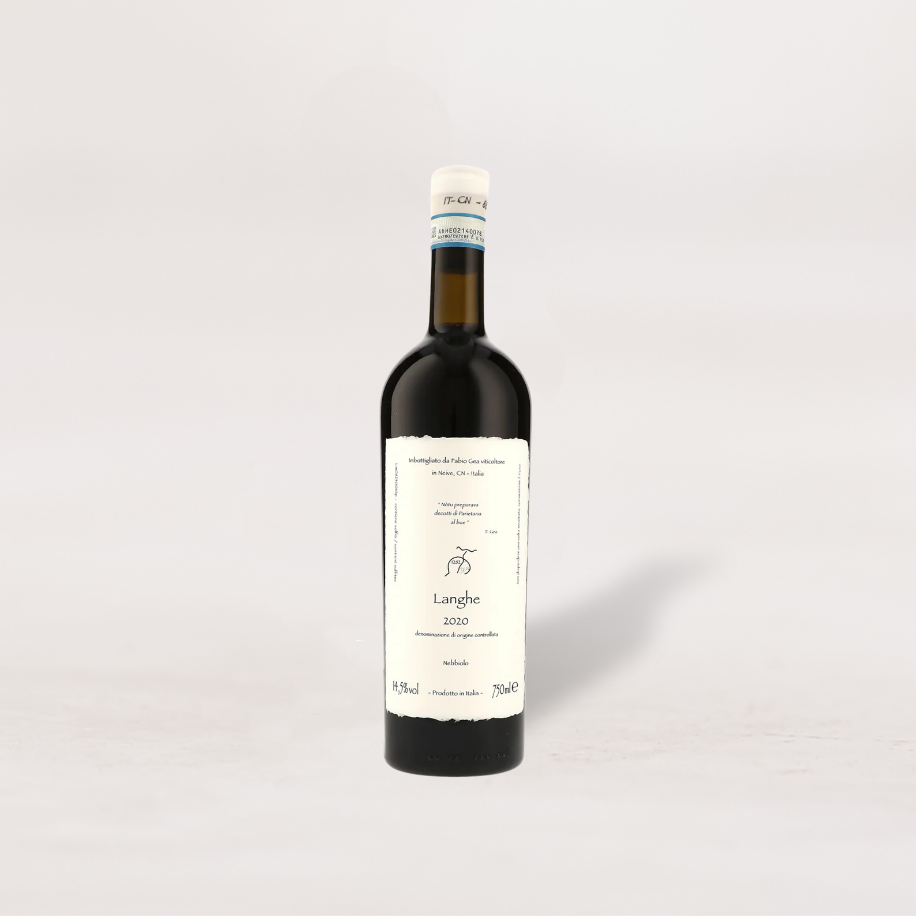 2020 Fabio Gea Langhe Nebbiolo "Notu Preparava Decotti di Parietaria al Bue"
