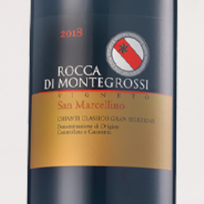 2020 Rocca di Montegrossi, Chianti Classico Gran Selezione “San Marcellino” Wine Label