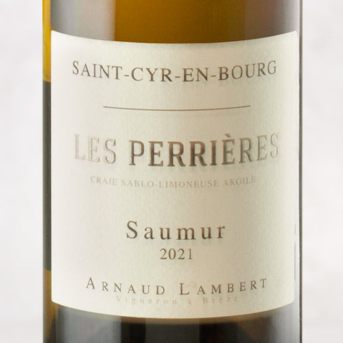2021 Arnaud Lambert, Saumur Blanc "Les Perrières"