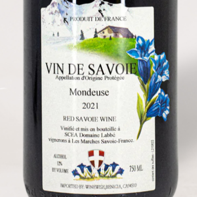 2021 Domaine Labbe Mondeuse L Essential