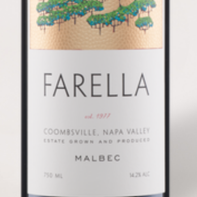2021 Farella Malbec, Coombsville
