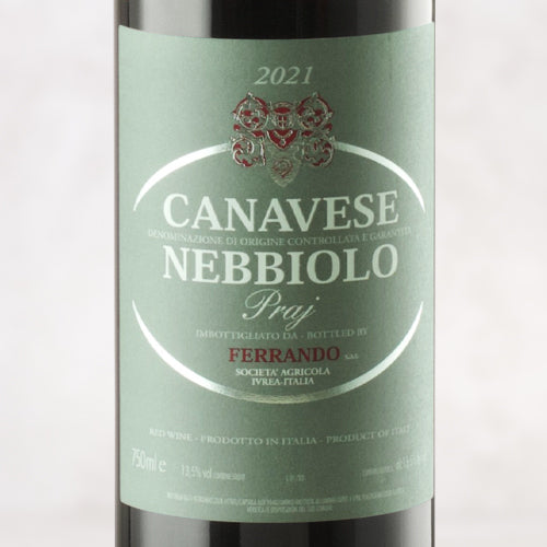 2021 Ferrando, Nebbiolo Canavese "Praj"