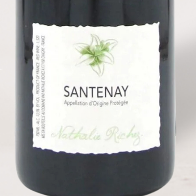 2023 Nathalie Richez, Santenay Rouge