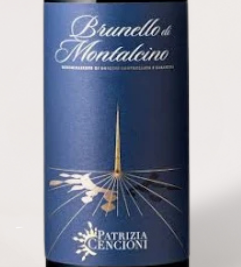 2021 Patrizia Cencioni, Brunello di Montalcino - Wine Label