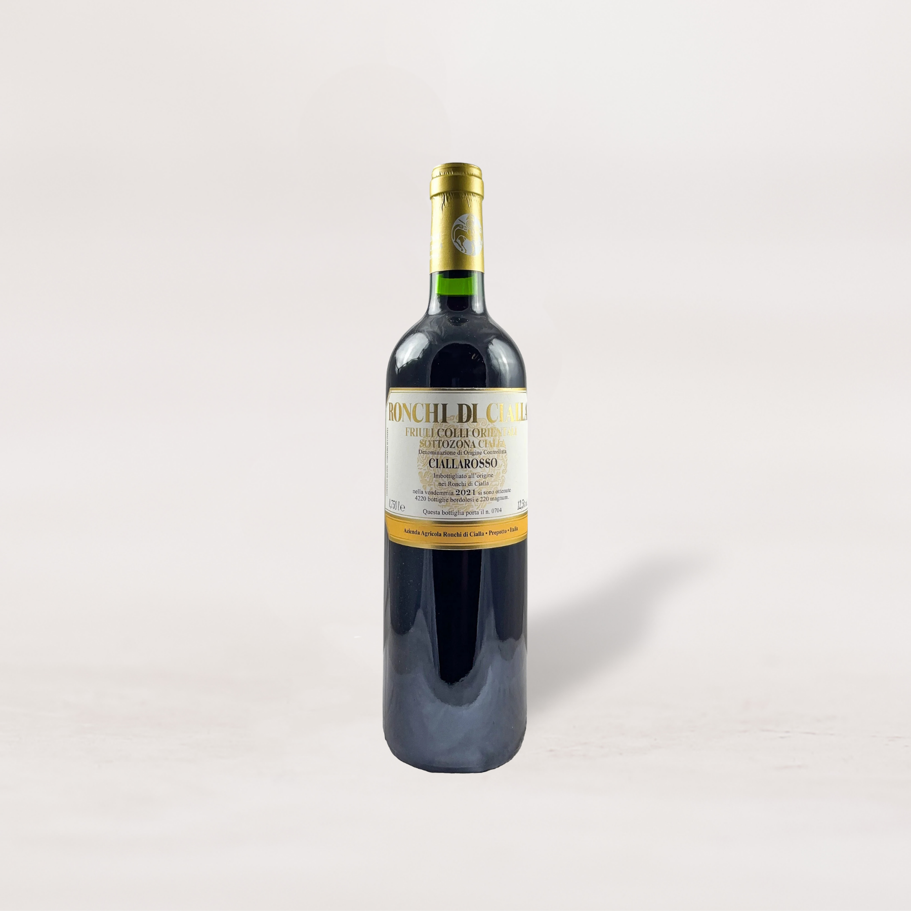 2021 Ronchi di Cialla, "Ciallarosso"