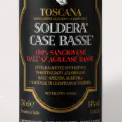 Wine Label - 2021 Soldera Case Basse, Toscana IGP