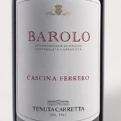 2021 Tenuta Carretta "Cascina Ferrero" Barolo