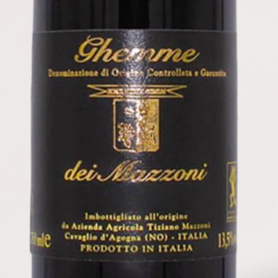 2021 Tiziano Mazzoni, Ghemme dei Mazzoni