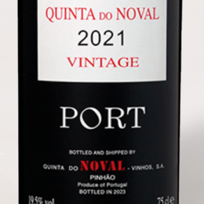 2021 Quinta do Noval Vintage Port Wine Label