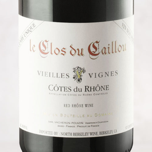 2022 Clos du Caillou, Côtes du Rhône "Cuvée Unique" Vieille Vignes