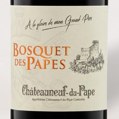 2022 Domaine Bosquet des Papes, Châteauneuf-du-Pape "À la Gloire de Mon Grand-Père"
