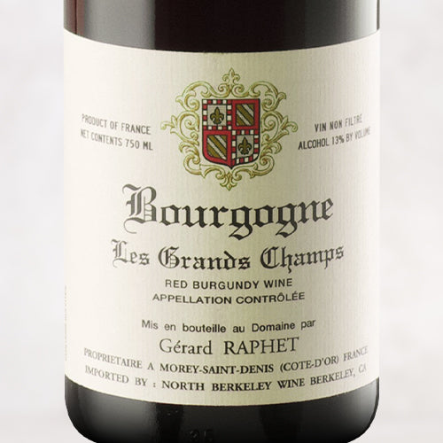 Domaine Gérard Raphet, Bourgogne Rouge "Les Grands Champs"