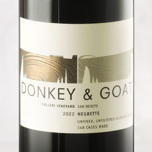 Donkey & Goat "Calleri Vineyard" San Benito Negrette