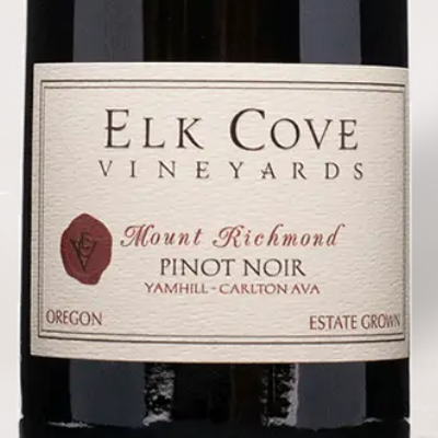 2022 Elk Cove, Pinot Noir "Mount Richmond" Yamhill Carlton