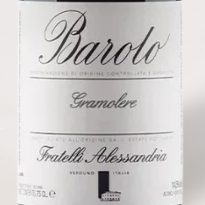 2022 Fratelli Alessandria, Barolo "Gramolere", Monforte d'Alba