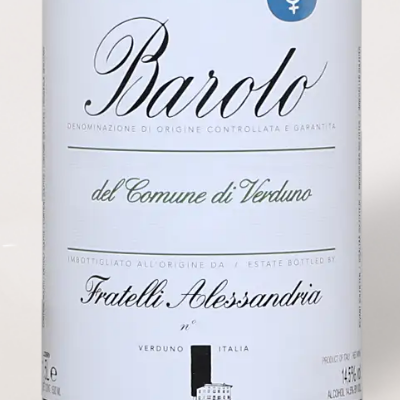 2022 Fratelli Alessandria, Barolo del Comune di Verduno