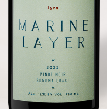 2022 Marine Layer Pinot Noir Lyra Sonoma Coast