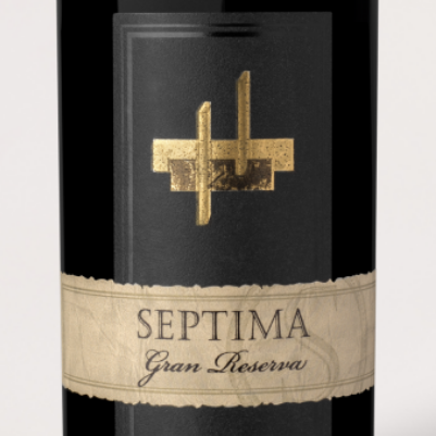 2022 Septima Gran Reserva Mendoza Argentina - Wine Label