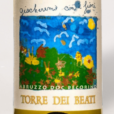 2022 Torre dei Beati, Abruzzo Pecorino DOC "Giocheremo con i Fiori"