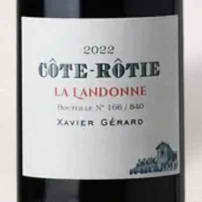 2022 Xavier Gérard, Côte-Rôtie “La Landonne” 