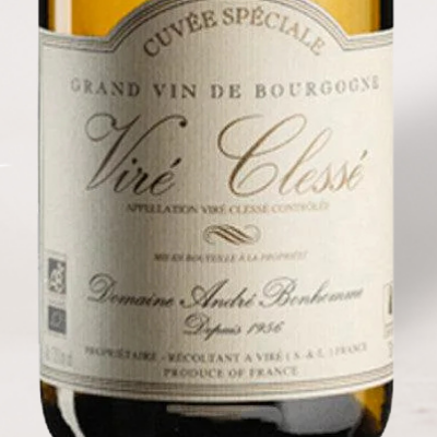 2023 Domaine André Bonhomme, Viré-Clessé "Cuvée Spéciale" - Wine Label