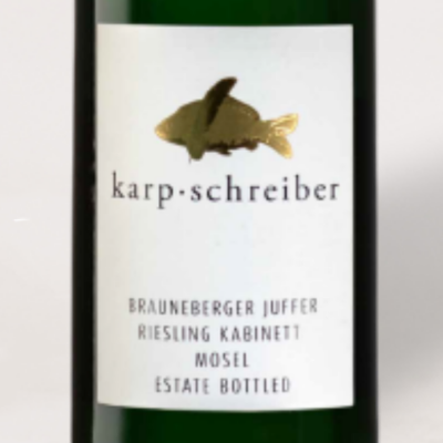 2023 Karp-Schreiber, "Brauneberger Juffer" Reisling Kabinett, Mosel