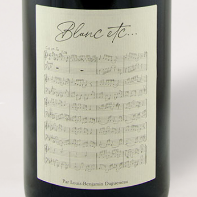 2023 Louis-Benjamin - Didier Dagueneau "Blanc etc.," Vin de France