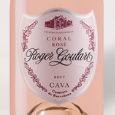 Roger Goulart, Cava Brut Rose Millesime, Penedes - Wine Label