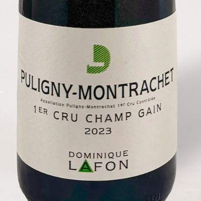 2023 Dominique Lafon, Puligny-Montrachet 1er Cru "Champ Gain" Wine Label