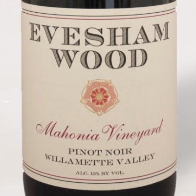 2023 Evesham Wood, "Mahonia Vineyard", Eola-Amity Hills Wine Label