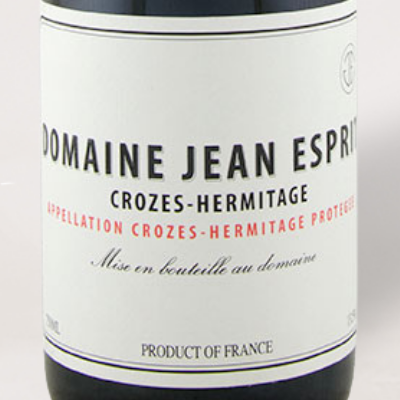 2024 Domaine Jean Esprit, Crozes-Hermitage