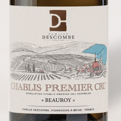 2024 Famille Descombe, Domaine Passy Le Clou, Chablis 1er Cru “Beauroy”