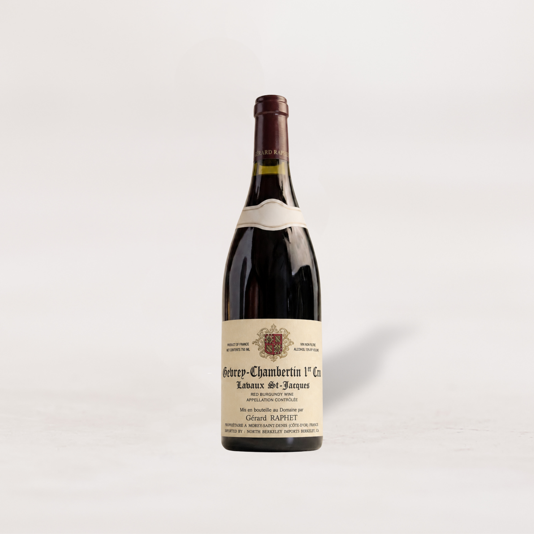 2024 Gérard Raphet, Gevrey-Chambertin 1er Cru "Lavaux St. Jacques"