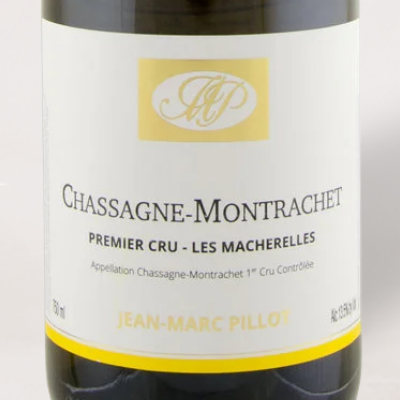 2024 Jean-Marc Pillot, Chassagne-Montrachet Blanc 1er Cru "Les Macherelles"