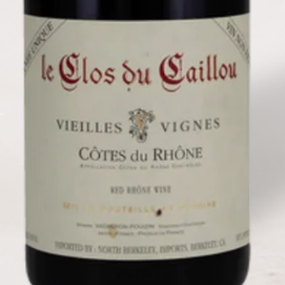 2024 Le Clos du Caillou, Côtes du Rhône, Vieilles Vignes "Cuvée Unique"