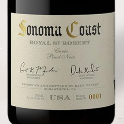 2024 RAEN, Pinot Noir "Royal St. Robert Cuvée", Sonoma Coast