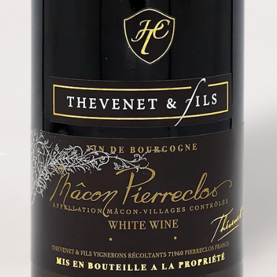Thévenet & Fils Mâcon-Pierreclos Blanc - Wine Label