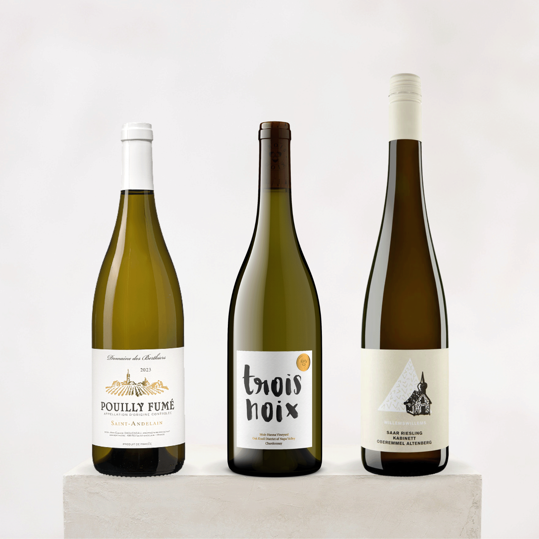 The 3 Essential Whites: Brilliant Blancs