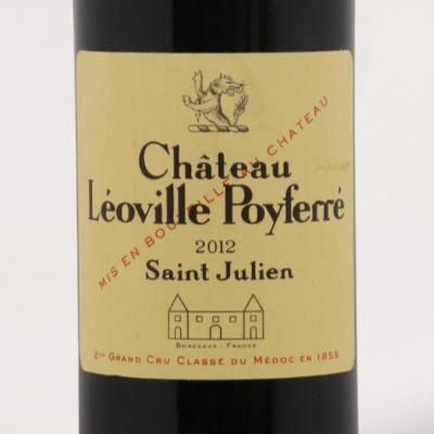 2012 Château Léoville Poyferré