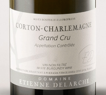 2023 Domaine Etienne Delarche, Grand Cru Corton-Charlemagne