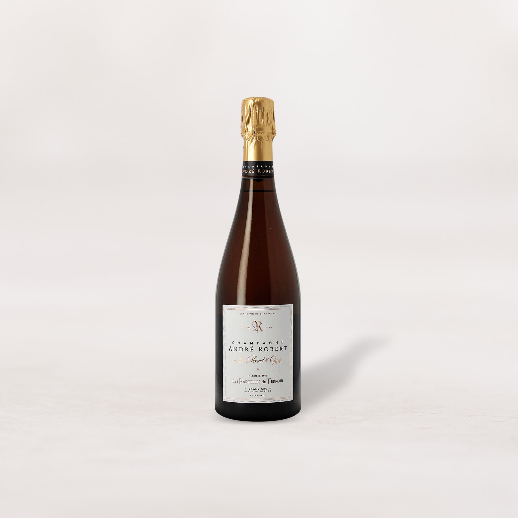 André Robert, Champagne Extra Brut Blanc de Blancs Grand Cru “Jardins du Mesnil”