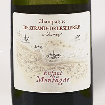 MV Champagne Bertrand-Delespierre, "Enfant de la Montagne" 1er Cru Extra Brut - Wine Label