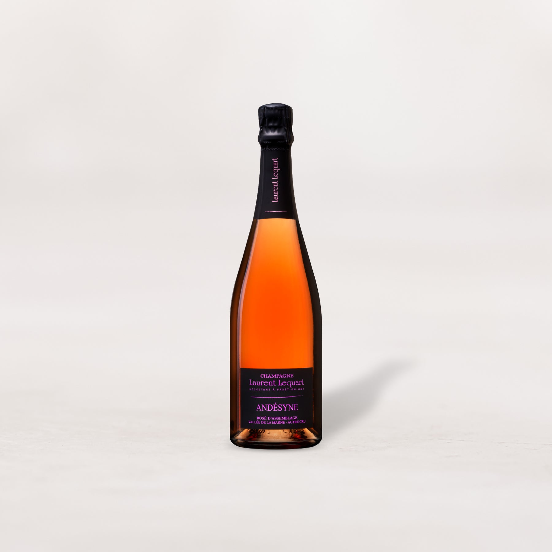 MV Laurent Lequart, Champagne Extra Brut Rosé "Blanche d'Andesyne"