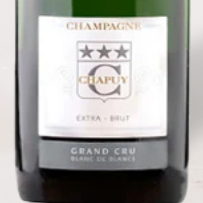 MV Champagne Chapuy Grand Cru Banc de Blancs Extra Brut
