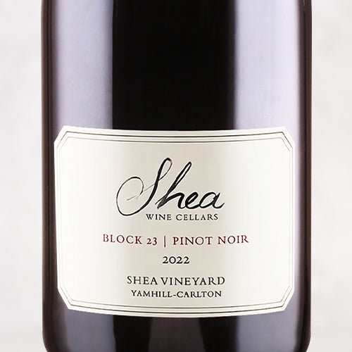 2022 Shea Wine Cellars, Estate Pinot Noir "Block 23", Yamhill-Carlton District