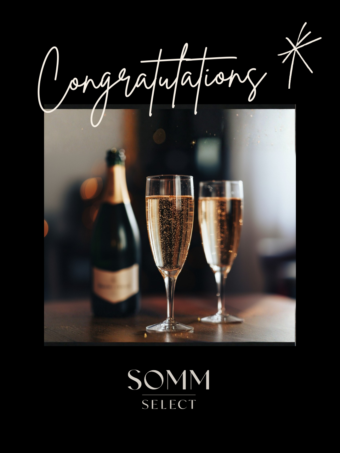 SommSelect Congratulations Wine Gift Card