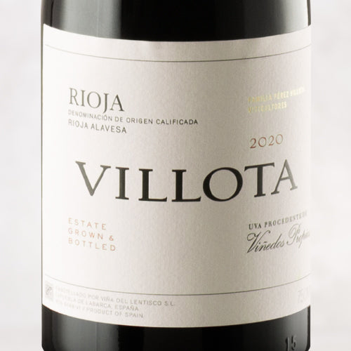 Villota, Rioja Tinto "Estate Grown," Rioja Alavesa