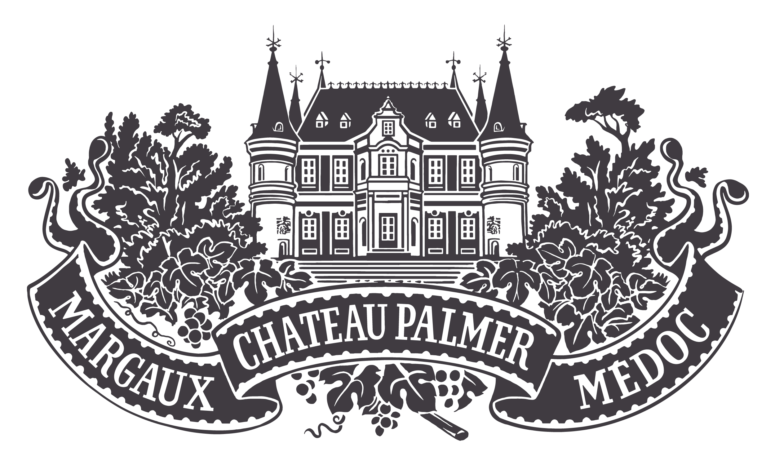 chateau palmer margaux medoc Logo