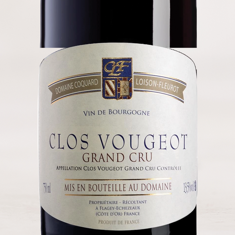 Wine Label - 2021 Domaine Coquard-Loison-Fleurot Clos de Vougeot Grand Cru